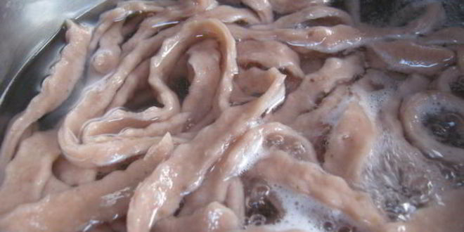 Рецепт клубничной лапши