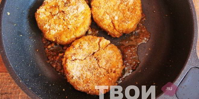 Рецепт котлет из грибов