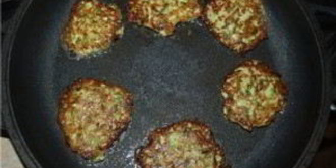Рецепт котлет из кабачков с овсянкой
