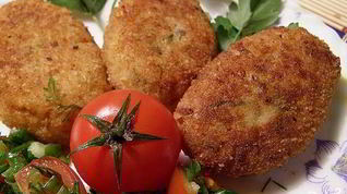 Рецепт Крабовых котлет с сыром