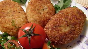 Рецепт Крабовых котлет с сыром