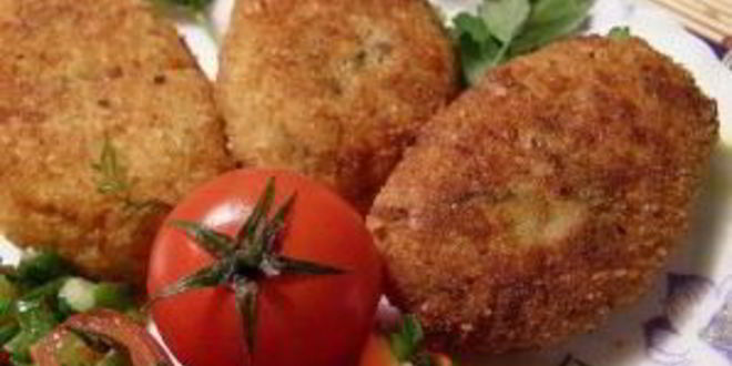 Рецепт крабовых котлет с сыром