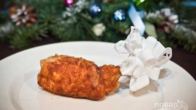 Рецепт куриной котлеты по-киевски