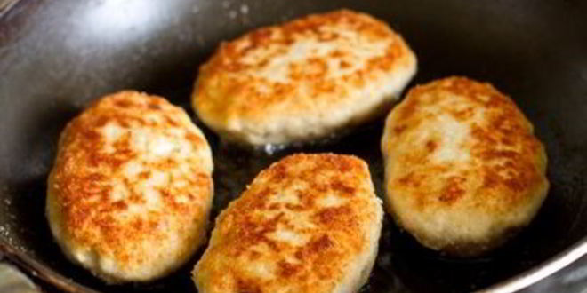 Рецепт куриных котлет с грибами и сыром