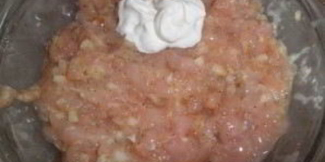 Рецепт куриных котлет с крахмалом