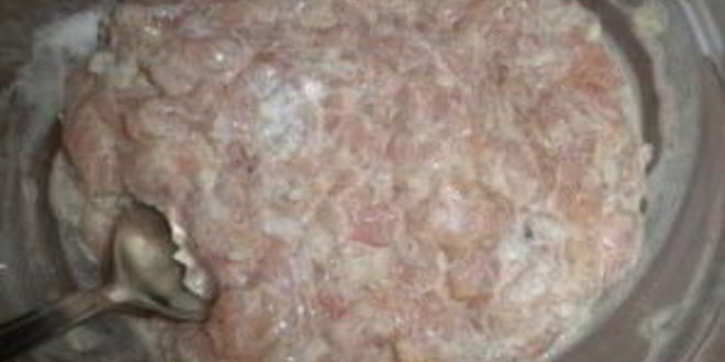 Рецепт куриных котлет с крахмалом