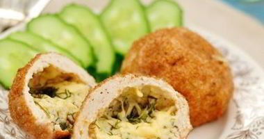 Рецепт Куриных котлет с сырной начинкой