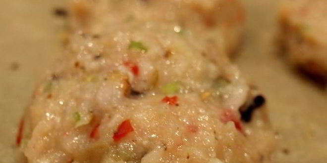 Рецепт печеных куриных котлеток