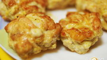 Рецепт Рубленных котлет с горчично-сырной начинкой