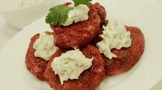 Рецепт Свекольных котлет без яиц