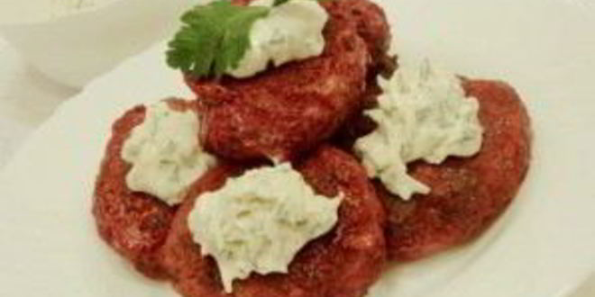 Рецепт свекольных котлет без яиц