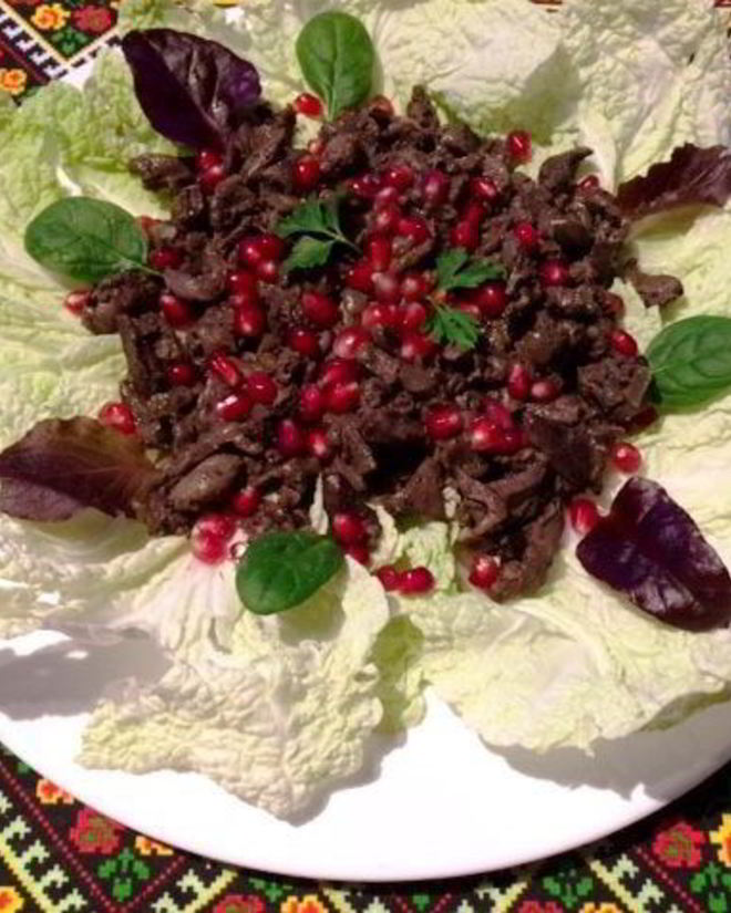 Рецепт кучмачей по-грузински из куриных потрохов