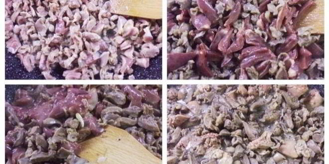 Рецепт кучмачей по-грузински из куриных потрохов