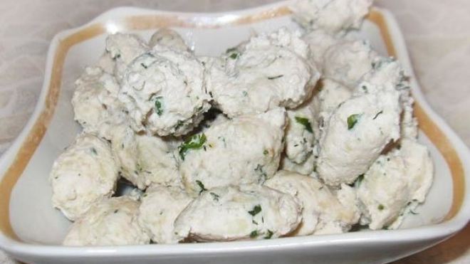 Рецепт куриных клецек