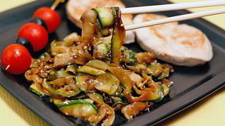 Рецепт Лапши из цуккини