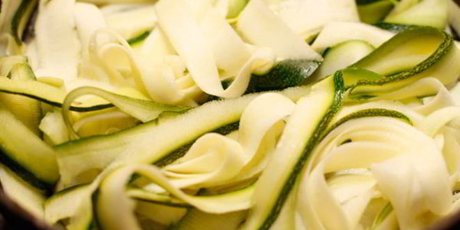 Рецепт лапши из цуккини