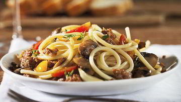 Рецепт Лапши с фаршем по-флотски