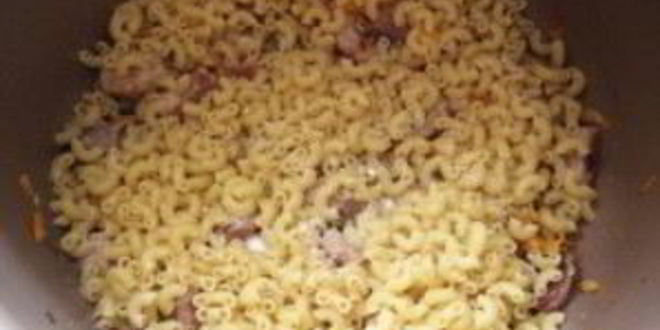 Рецепт лапши с мясом в мультиварке