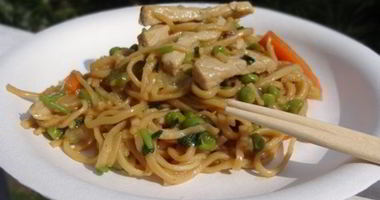 Рецепт Лапши с подливой