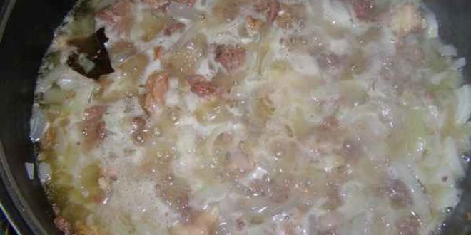 Рецепт лапши в мясном соусе