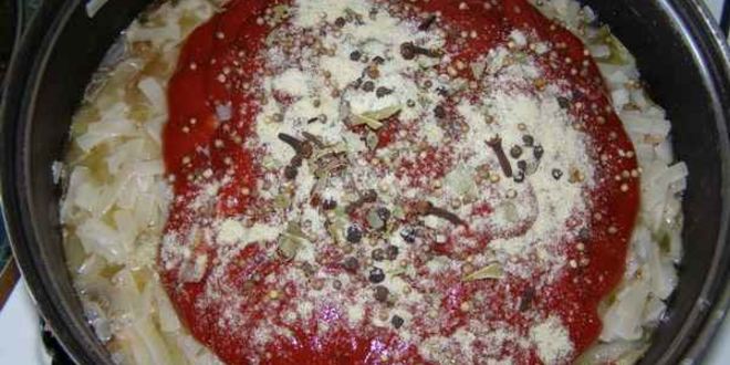 Рецепт лапши в мясном соусе