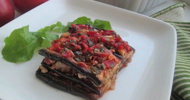 Рецепт Баклажанной лазанья