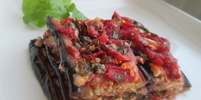 Рецепт баклажанной лазанья