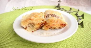 Рецепт Блинной лазанья с индейкой