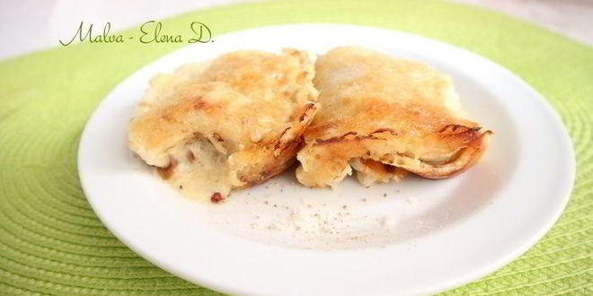 Рецепт блинной лазанья с индейкой