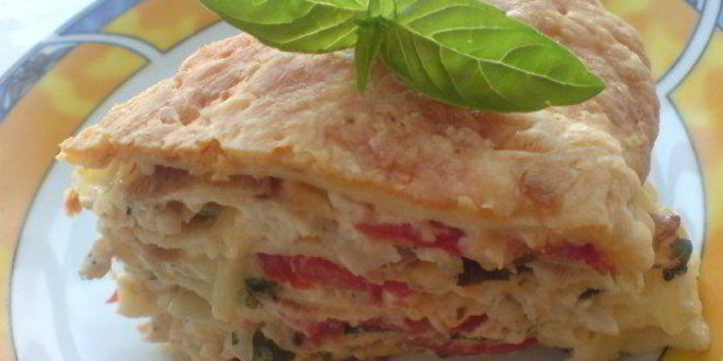 Рецепт блинной лазанья