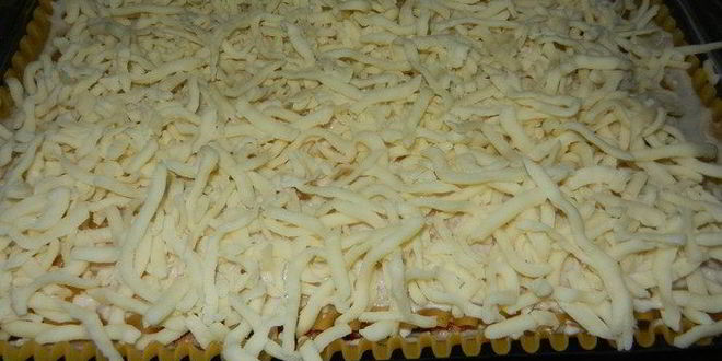 Рецепт быстрой мясной многослойной лазанья с творогом