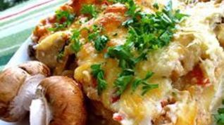 Рецепт Грибной лазанья