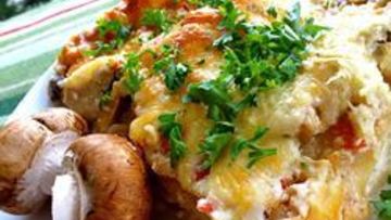 Рецепт Грибной лазанья