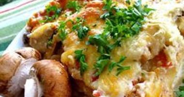 Рецепт Грибной лазанья