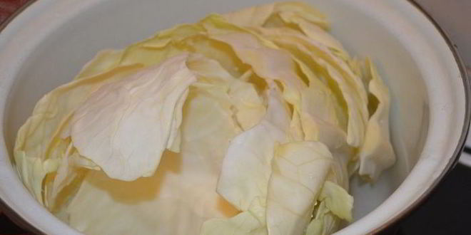 Рецепт капустной лазанья