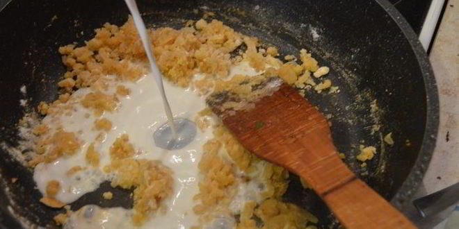 Рецепт капустной лазанья