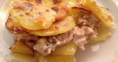 Рецепт Картофельной лазанья с фаршем