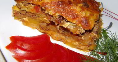 Рецепт Картофельной лазанья