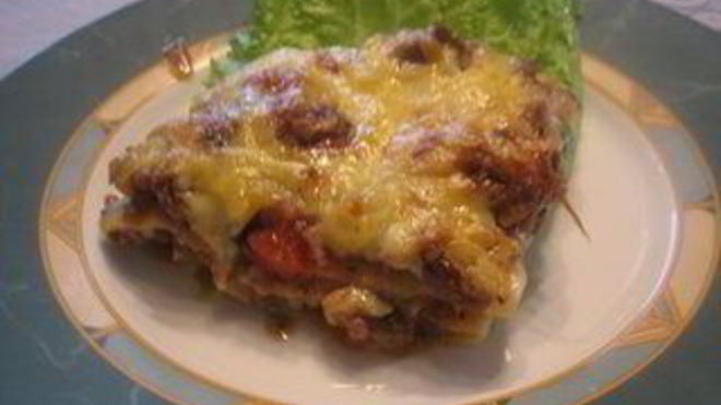 Рецепт лазаний болоньеза