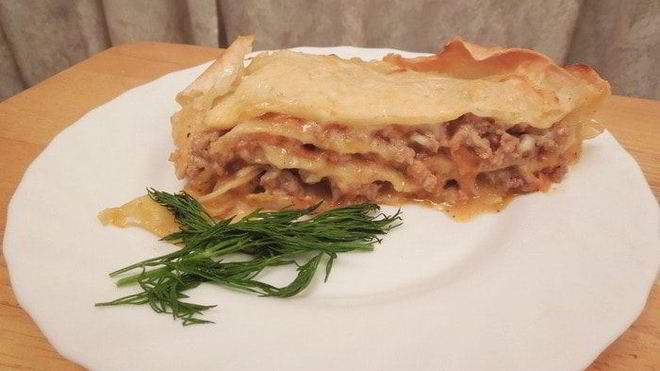 Рецепт лазаний-итальяно