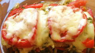 Рецепт Лазаний из кабачков и помидоров