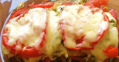 Рецепт Лазаний из кабачков и помидоров