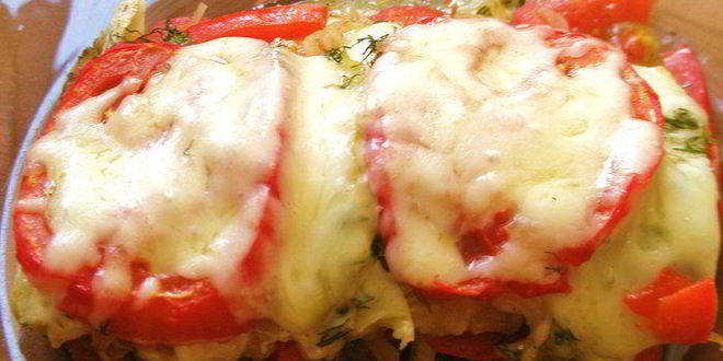 Рецепт Лазаний из кабачков и помидоров