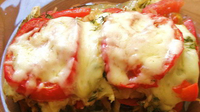 Рецепт лазаний из кабачков и помидоров