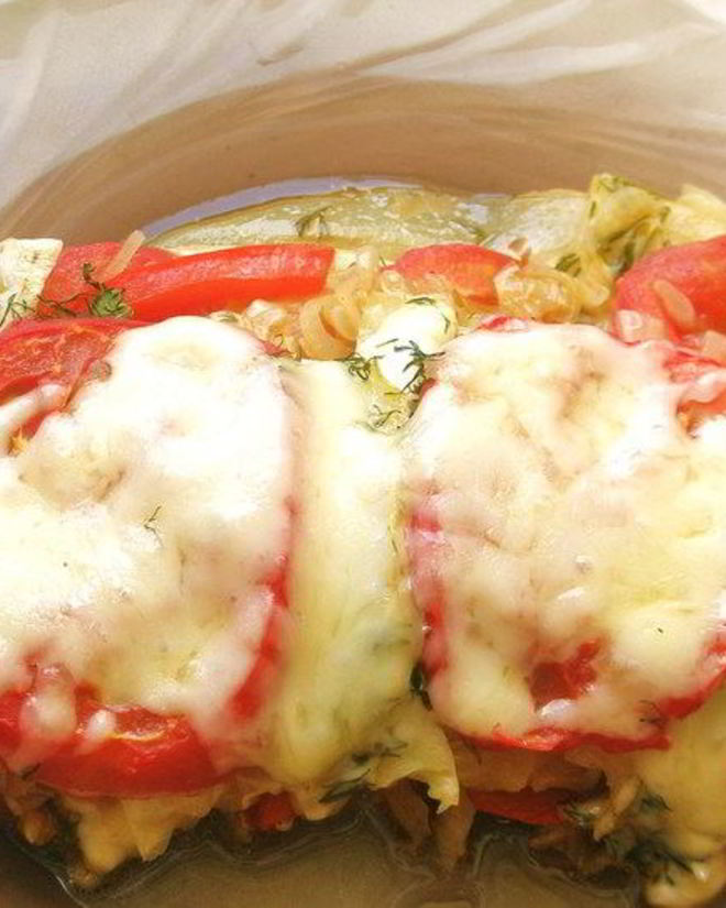 Рецепт лазаний из кабачков и помидоров