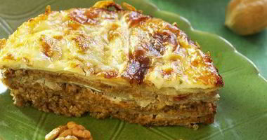 Рецепт Лазаний из молодой капусты с орехами