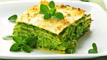 Рецепт Лазаний из шпината и феты