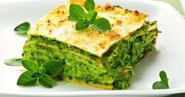 Рецепт Лазаний из шпината и феты