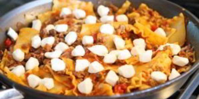 Рецепт лазаний на сковороде