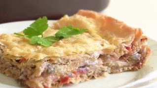 Рецепт Лазаний овощная из лаваша